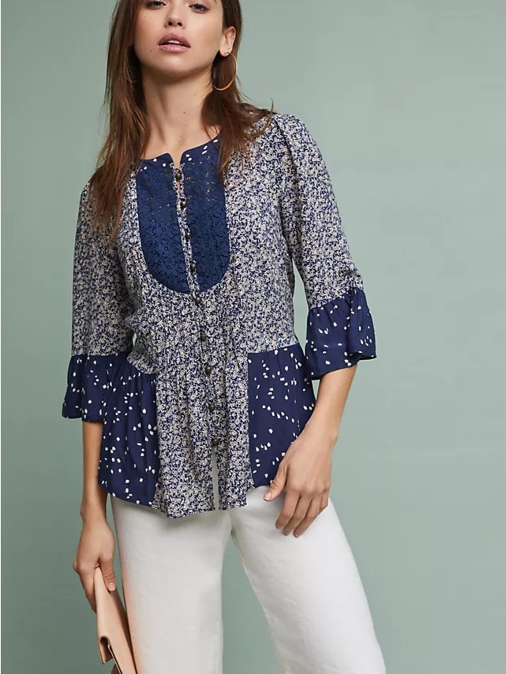 Maeve Anthropologie Hiver Blouse